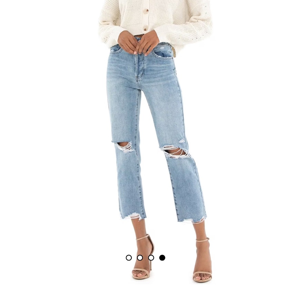 Pistols Cassie cropped jeans
